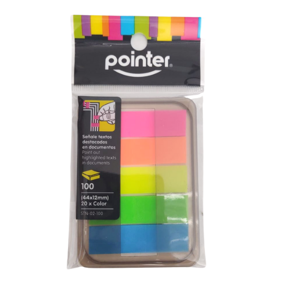 BANDERITA ADHESIVA POINTER - Embalados