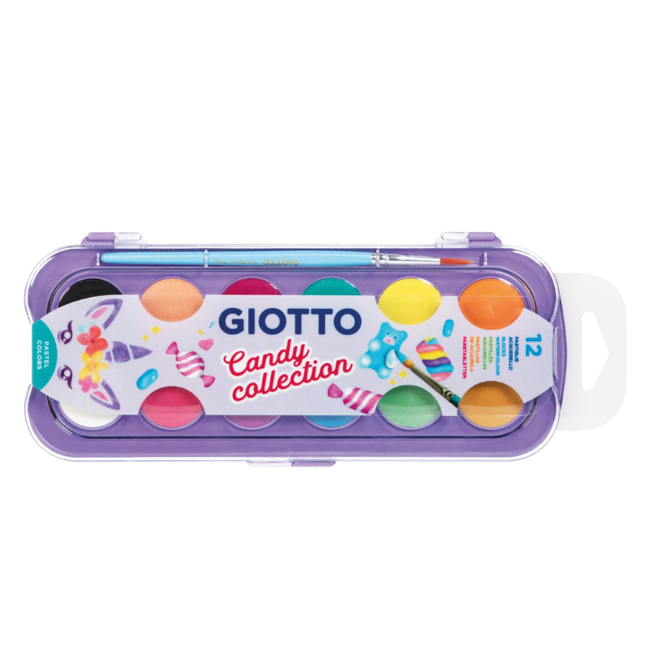 ACUARELA 12 GIOTTO CANDY