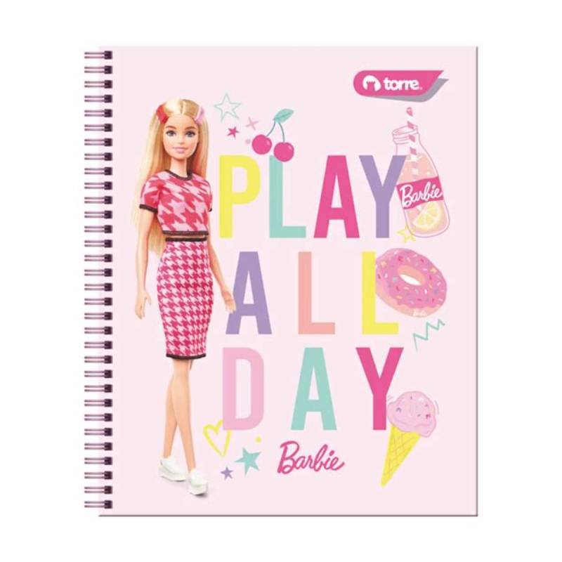 CUADERNO TRIPLE TORRE BARBIE